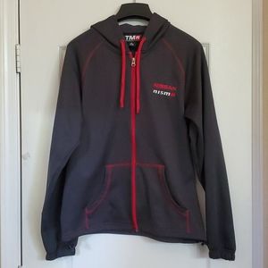 Men's Nissan Nismo Full Zip Carbon Fiber Hoodie